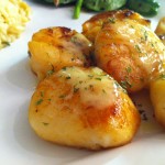 Sautéed Scallops with Beurre Blanc (white butter)