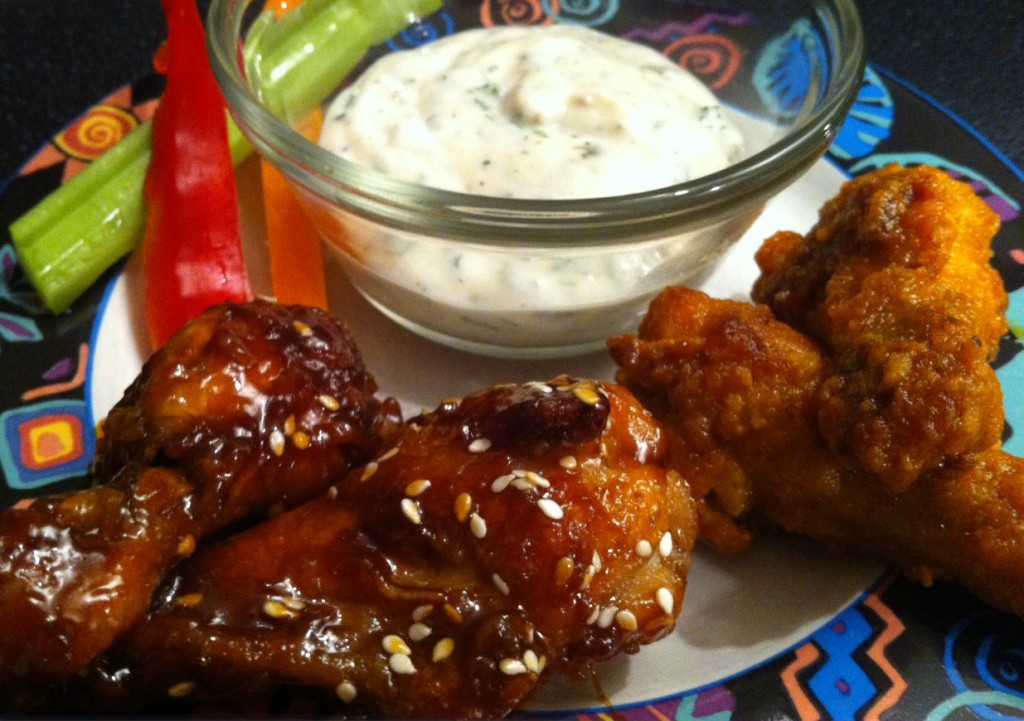 Baked Chicken Drumettes and Wings