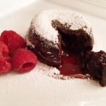 Chocolate Lava Cake with Caramel