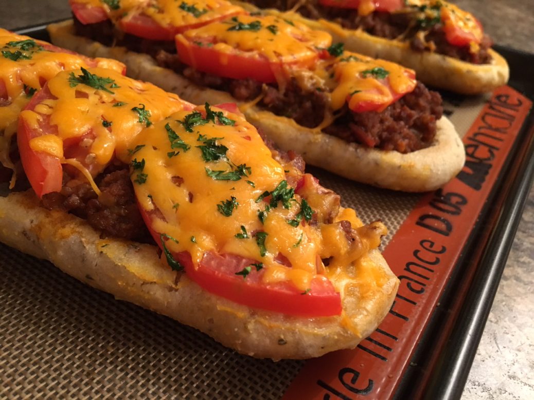 Club Foody | Stuffed Baguettes Recipe • Delicious open faced sandwich ...
