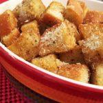 Herb Garlic Parmesan Croutons