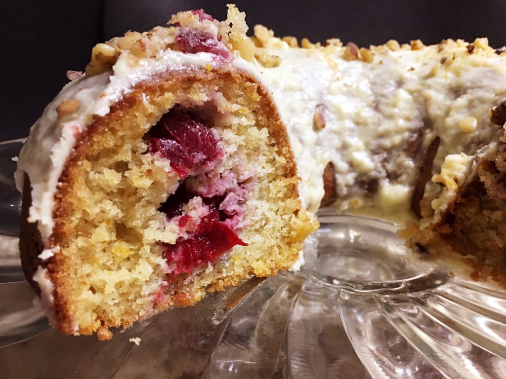 Cranberry Orange Bundt Cake