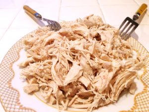 How to Poach & Shred Chicken the Easy Way
