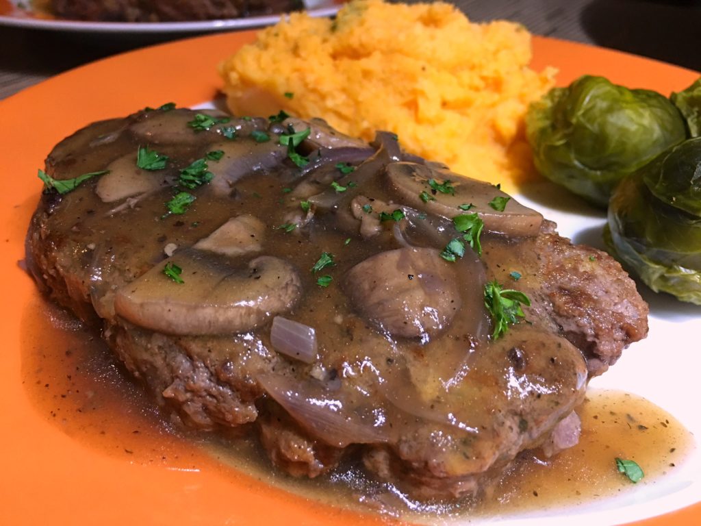 Salisbury Steak with Mushroom Gravy