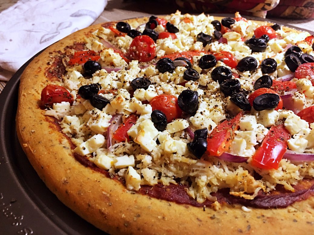 Greek Pizza Recipe Flavorful Mediterranean Pizza! Club