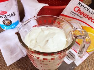Straining Yogurt - How to