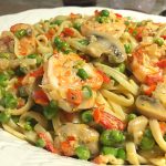 Creamy Shrimp Linguine