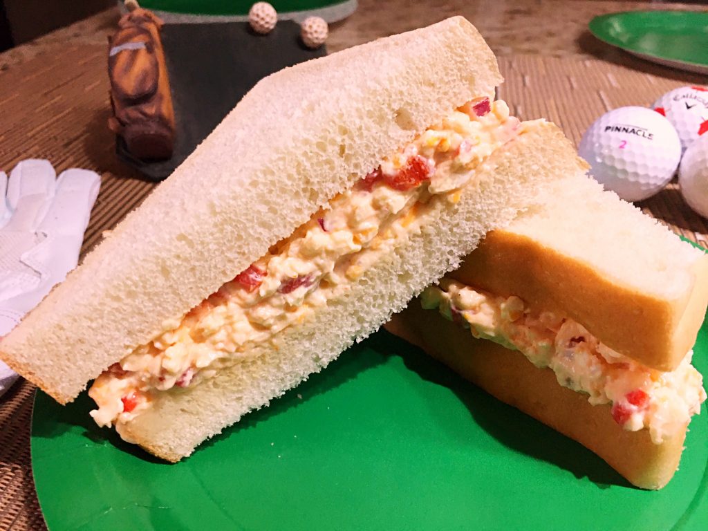 Club Foody Pimento Cheese Sandwich Recipe • An Augusta Classic