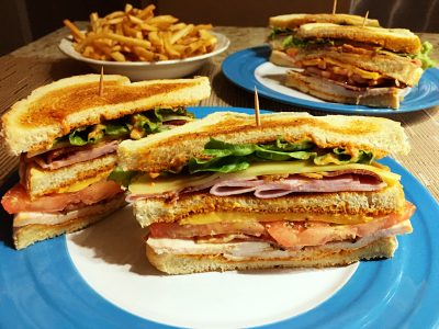 Club Sandwich with Chipotle Mayo