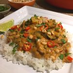 Asian Peanut Chicken Curry