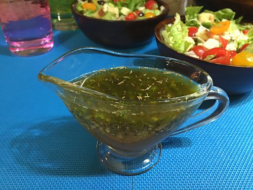 Greek Salad Dressing - The Cozy Cook