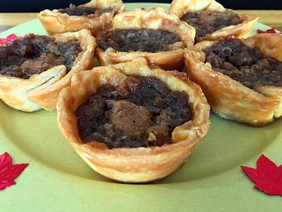 Canadian Butter Tarts with Maple Syrup