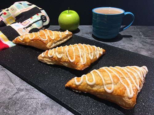 Puff Pastry Apple Turnovers - Little Vintage Baking