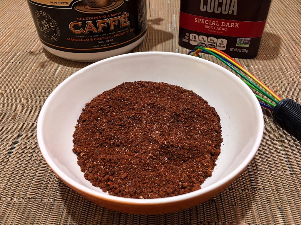 Coffee Cocoa Rub