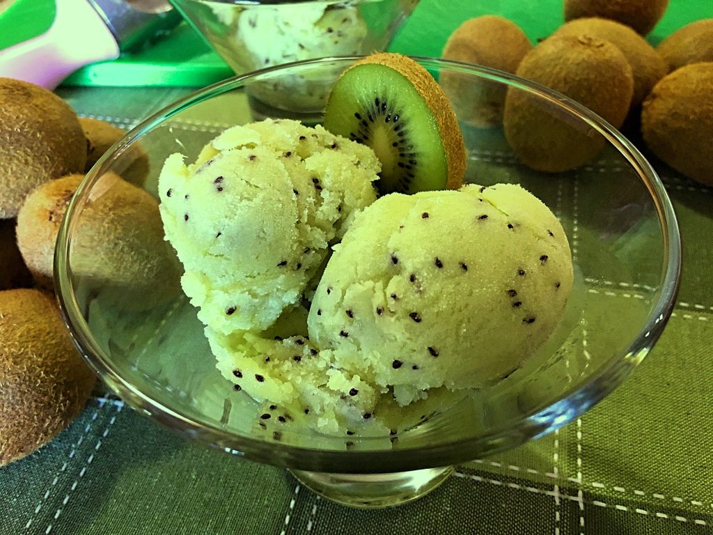 Kiwi Vodka Sorbet