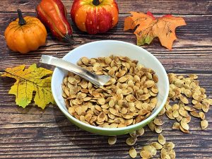 Roasted Squash Seeds