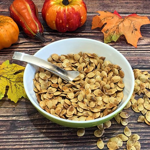 Roasted Squash Seeds