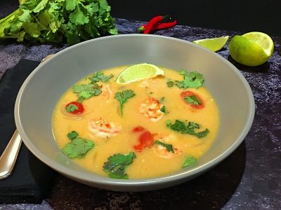 Thai Coconut Shrimp Soup
