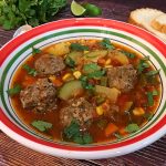 Albóndigas • Mexican Meatball Soup