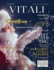 Cover of the Christmas Edition of Vitale Magazine