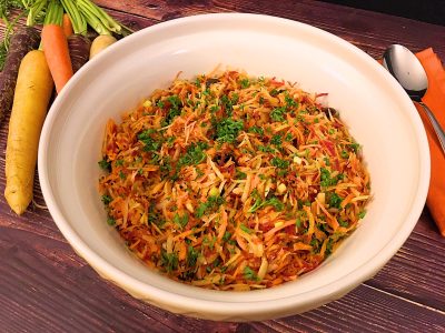 Classic French Carrot Salad