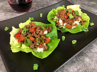 Korean Beef Lettuce Wraps