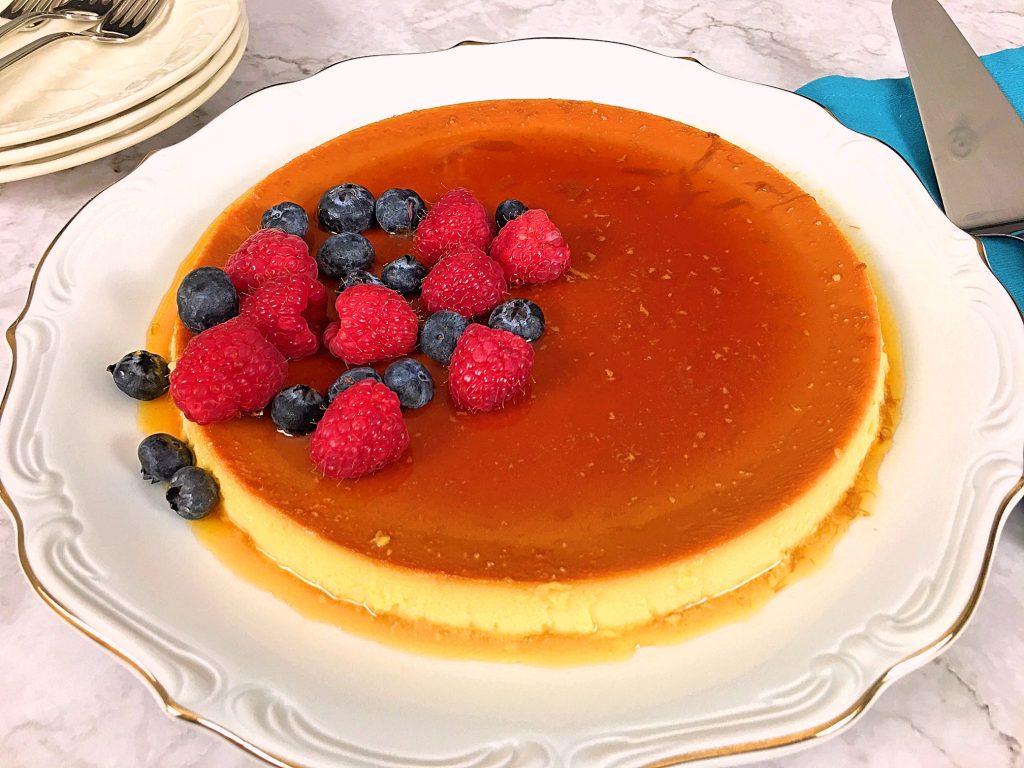 Orange Flan