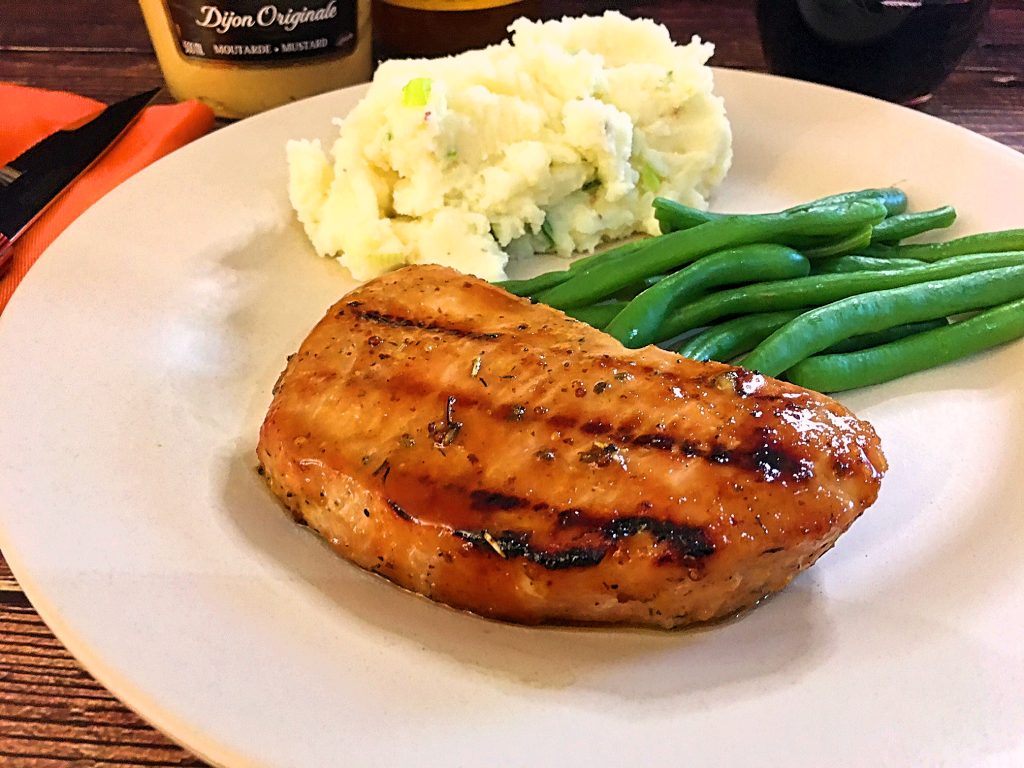 Honey Mustard Pork Loin Chops