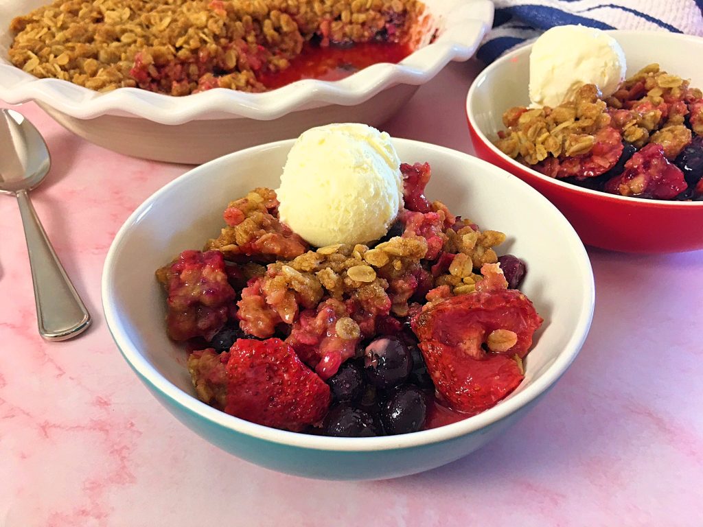 Mixed Berry Crisp