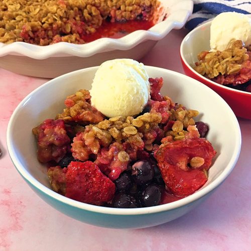 Mixed Berry Crisp