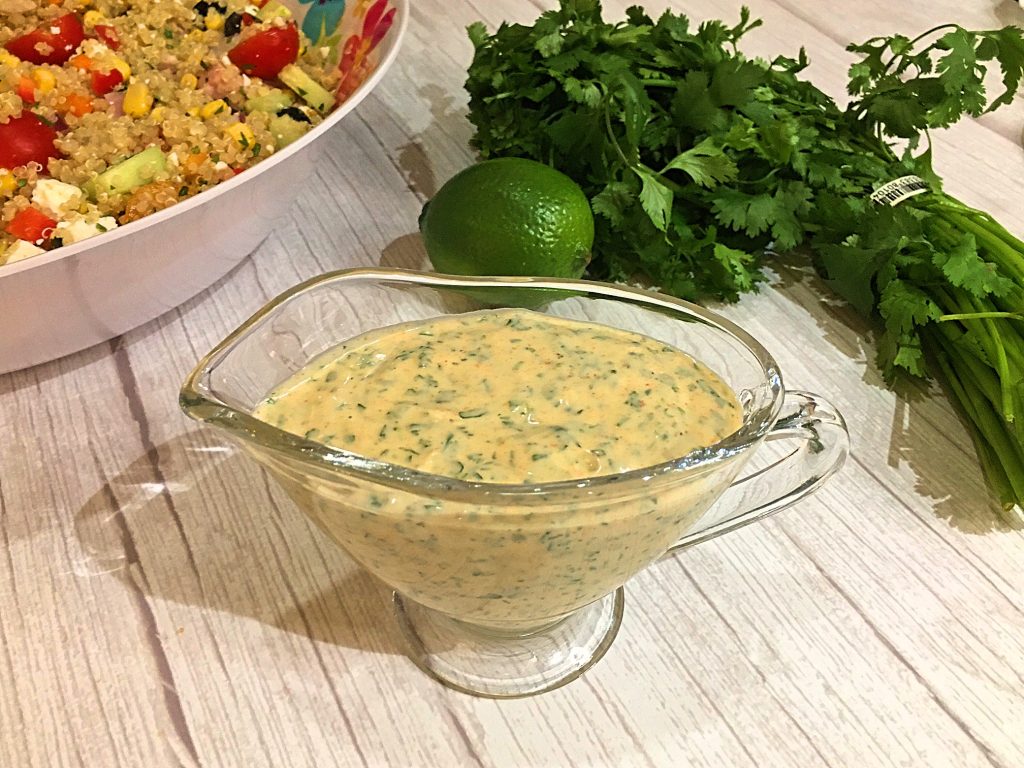 Creamy Cilantro-Lime Dressing