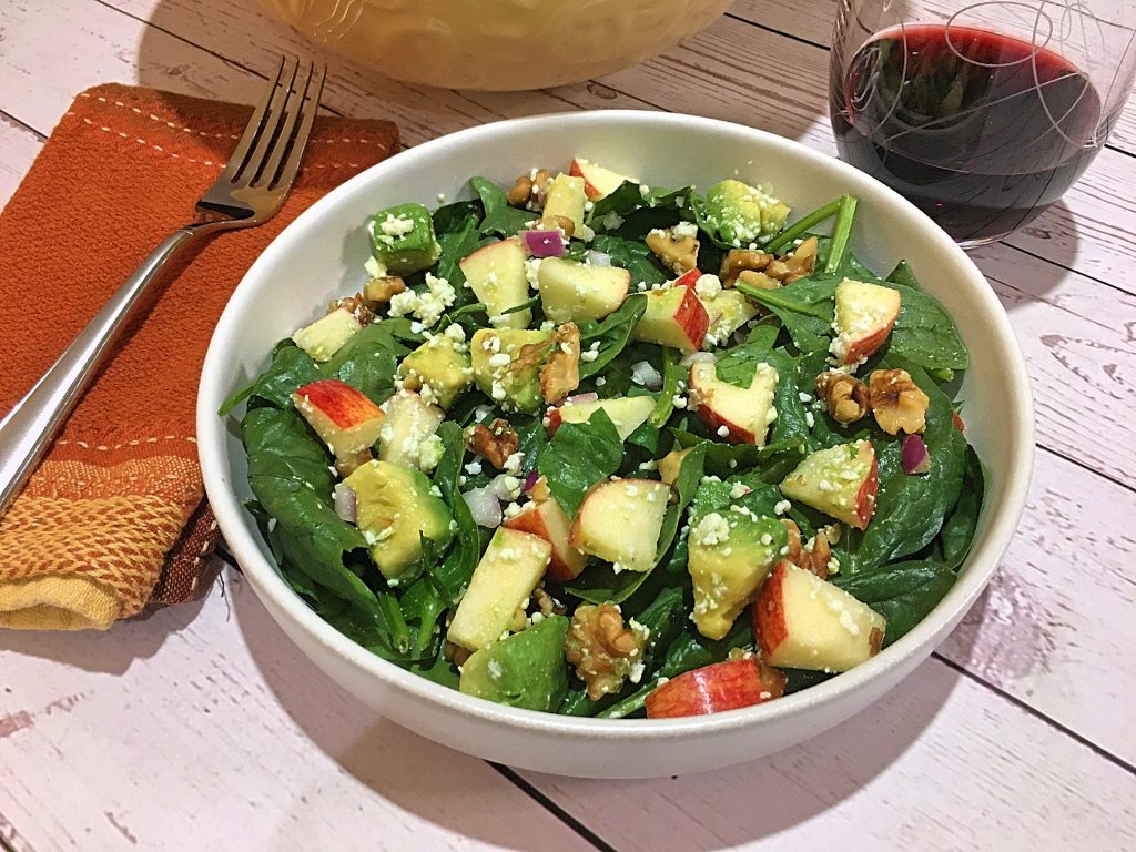 Spinach Apple Salad