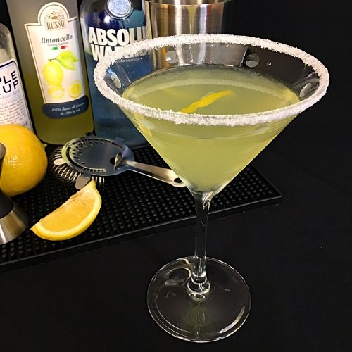 Lemon Drop Limoncello Martini