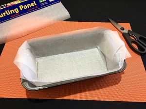 Lining a Loaf Pan with Parchement Paper