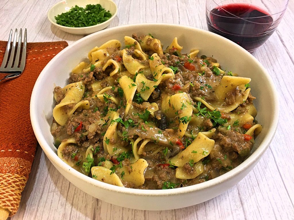 Easy Beef Egg Noodles