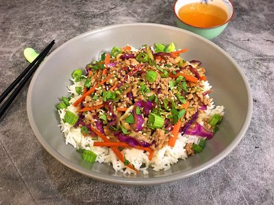 Easy Egg Rolls in a Bowl