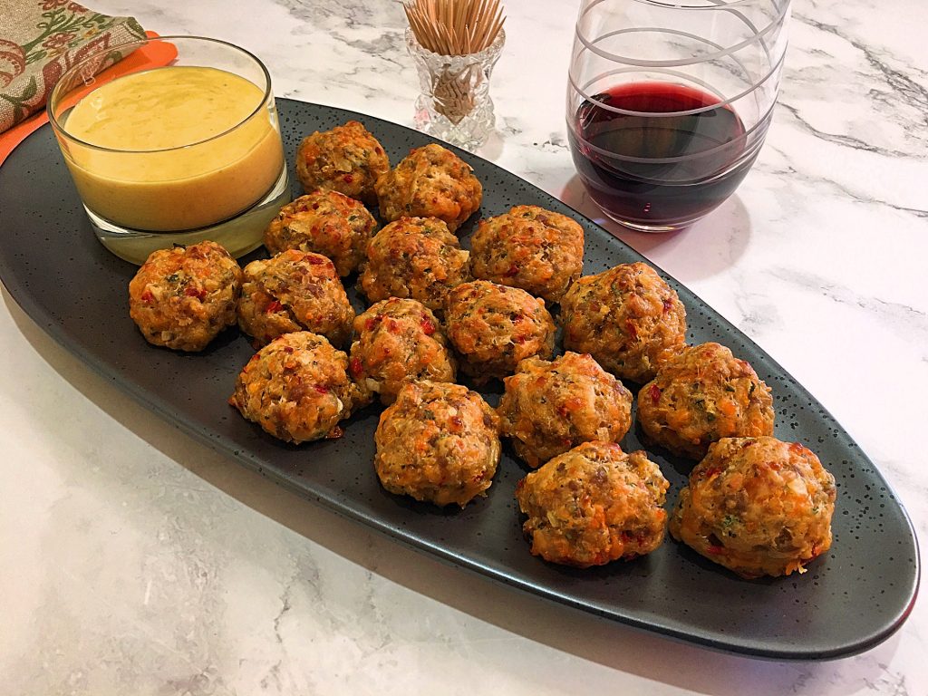 Cheesy Sausage Balls