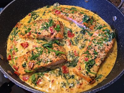 Creamy Tuscan Salmon
