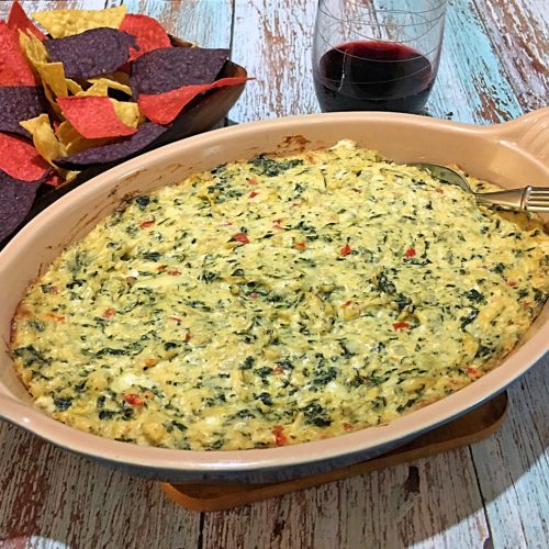 Hot Spinach Artichoke Dip