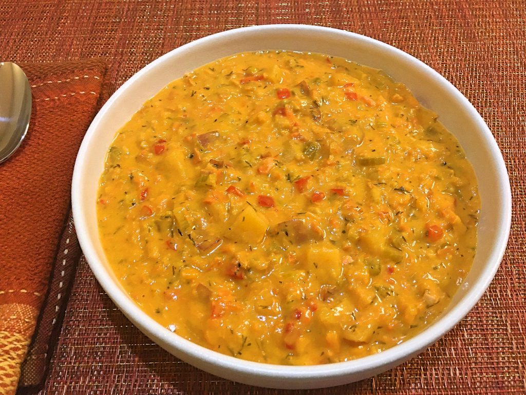 West Coast Smoked Salmon Chowder