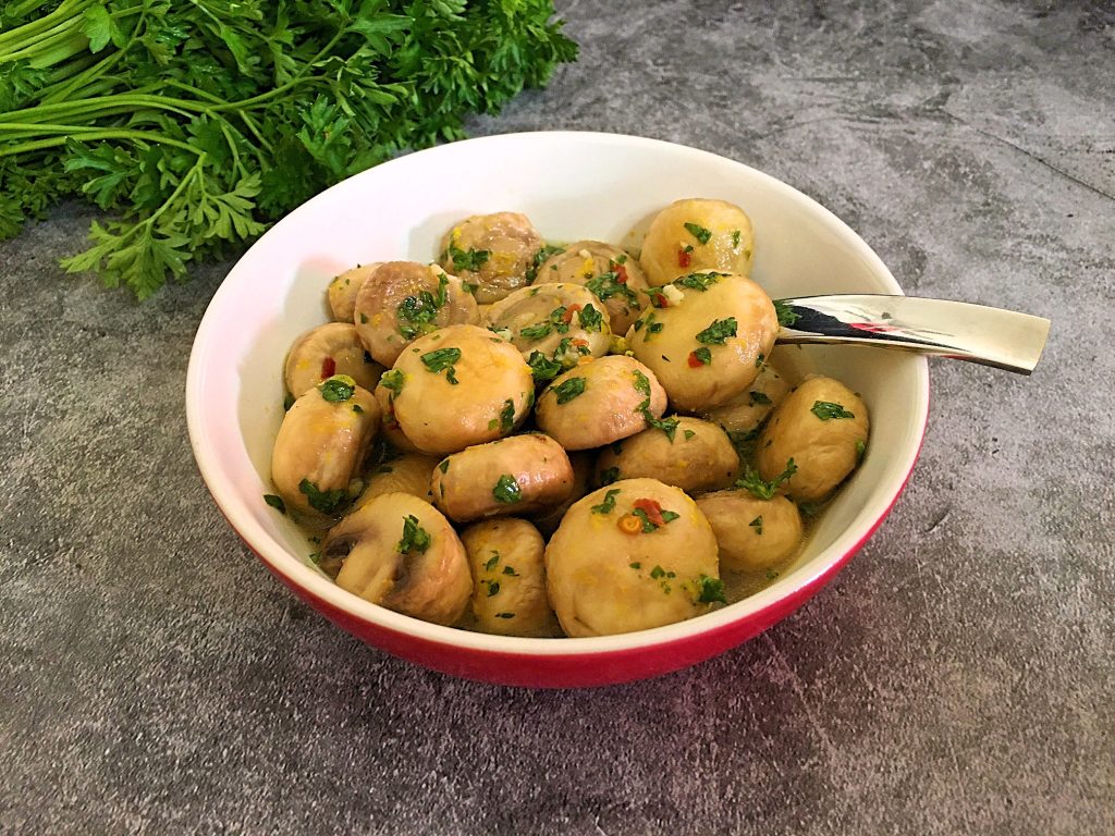 Quick Pickled Mushrooms