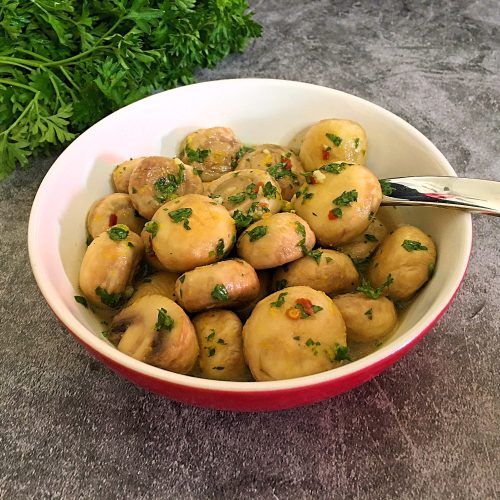 Quick Pickled Mushrooms