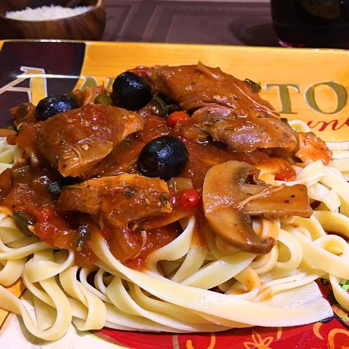 Slow Cooker Chicken Cacciatore