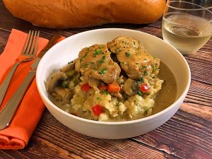 Fricassée de Poulet (Chicken Fricassee)