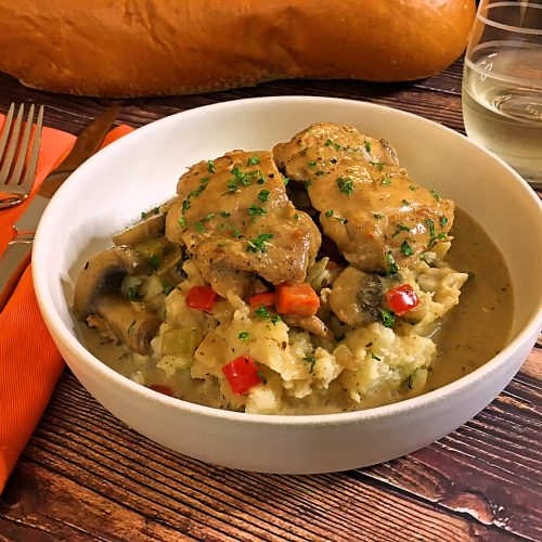 Fricassée de Poulet (Chicken Fricassee)