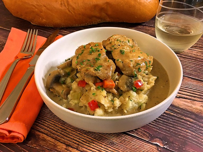 Fricassée de Poulet (Chicken Fricassee)
