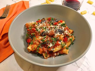 Pasta alla Caponata