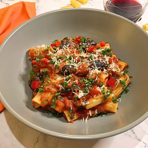 Pasta alla Caponata