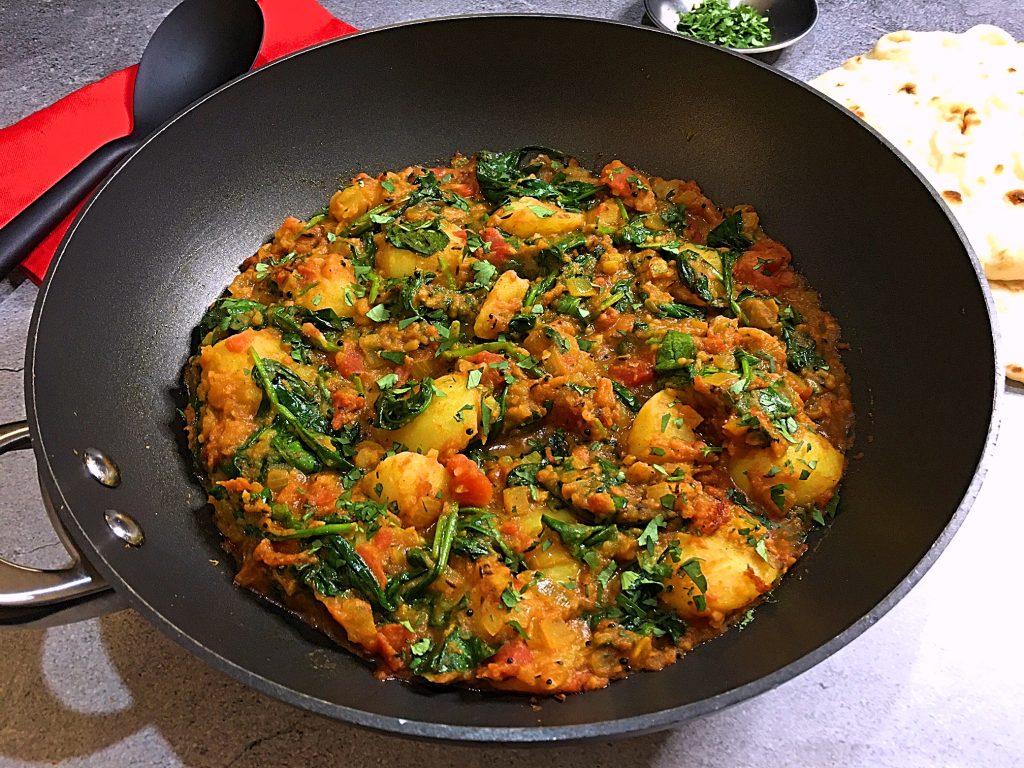 Saag Aloo