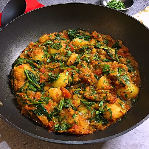 Saag Aloo
